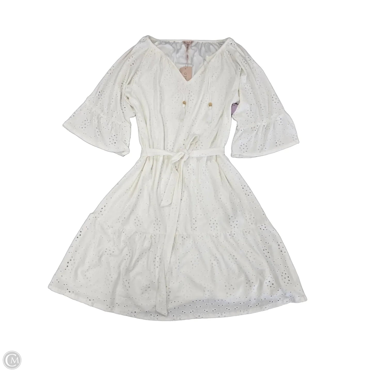 Dress Casual Short By Cmc In White, Size: M
