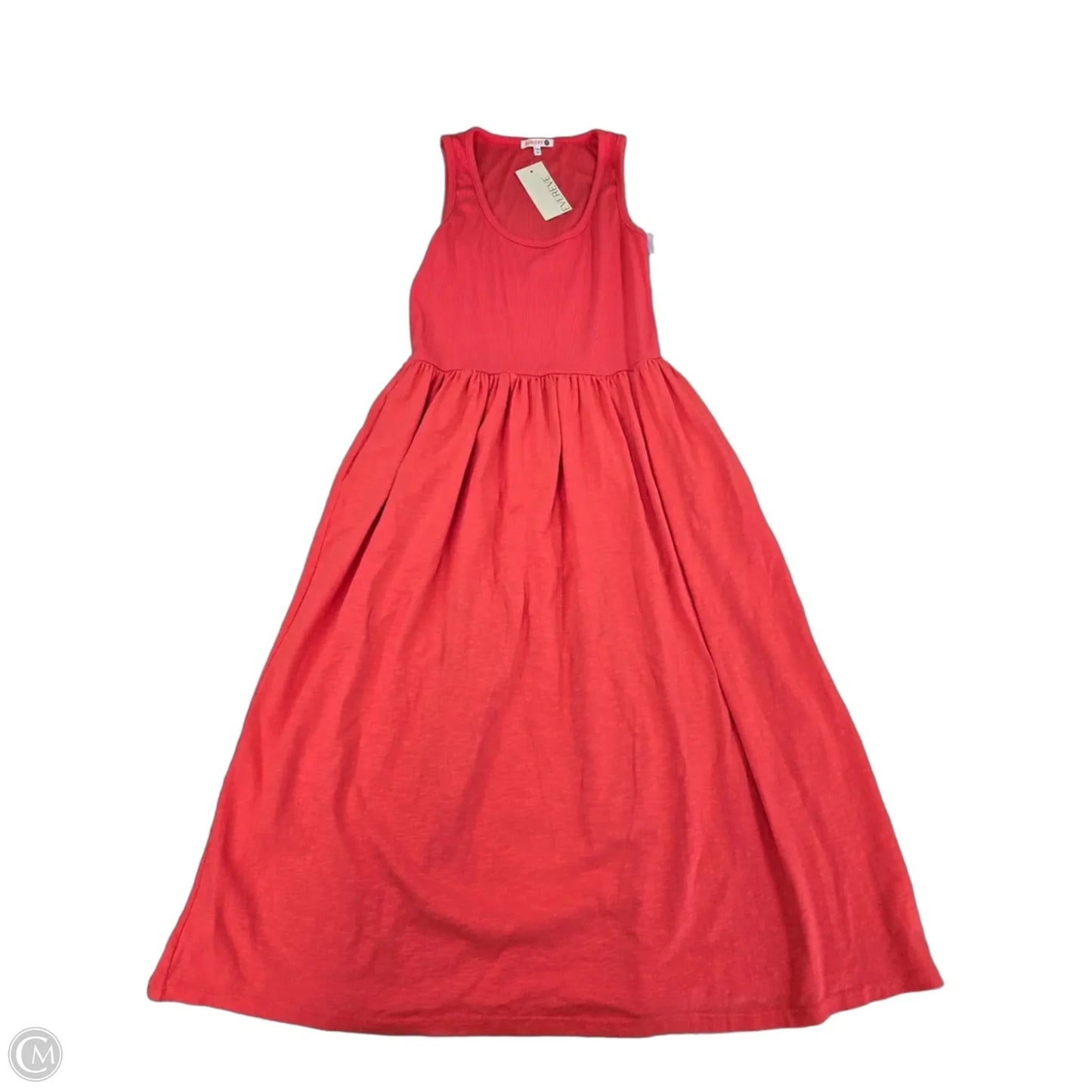 Dress Casual Midi By Evereve In Coral, Size: M