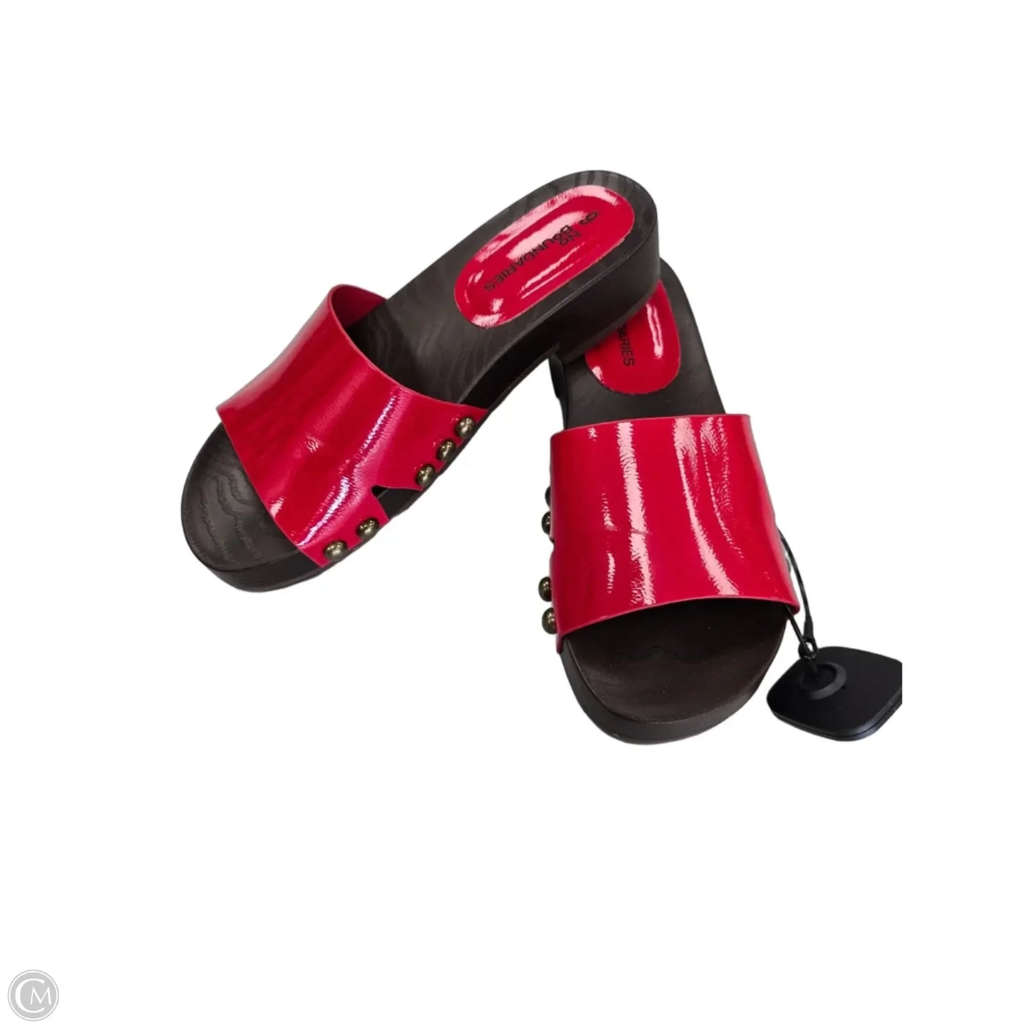 Sandals Flats By No Boundaries In Red, Size: 6