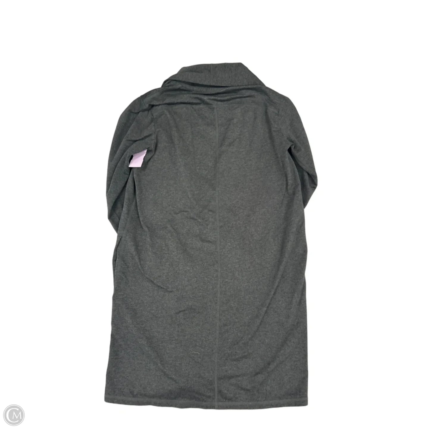 Cardigan By Eddie Bauer In Silver, Size: S