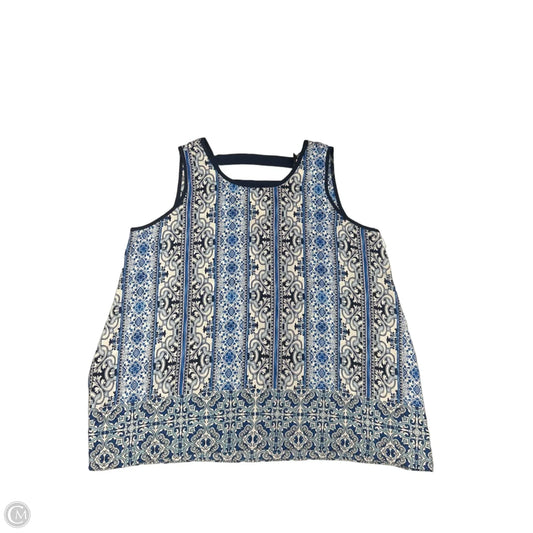 Tank Top By Zac And Rachel In Blue, Size: Xl