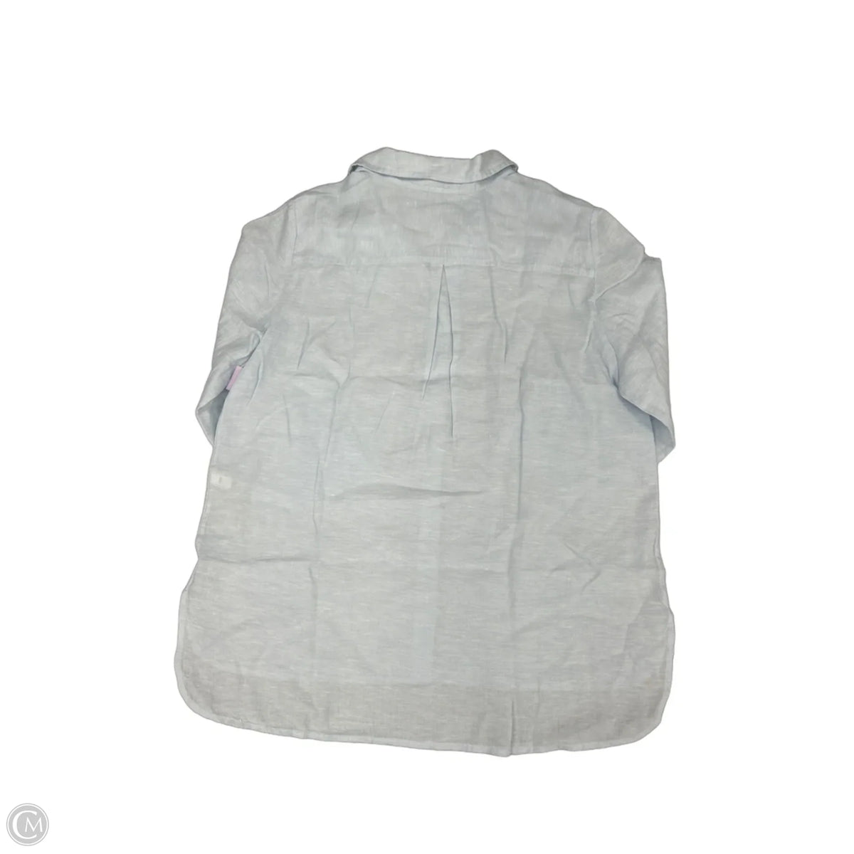 Top 3/4 Sleeve By Chicos In Blue, Size: L