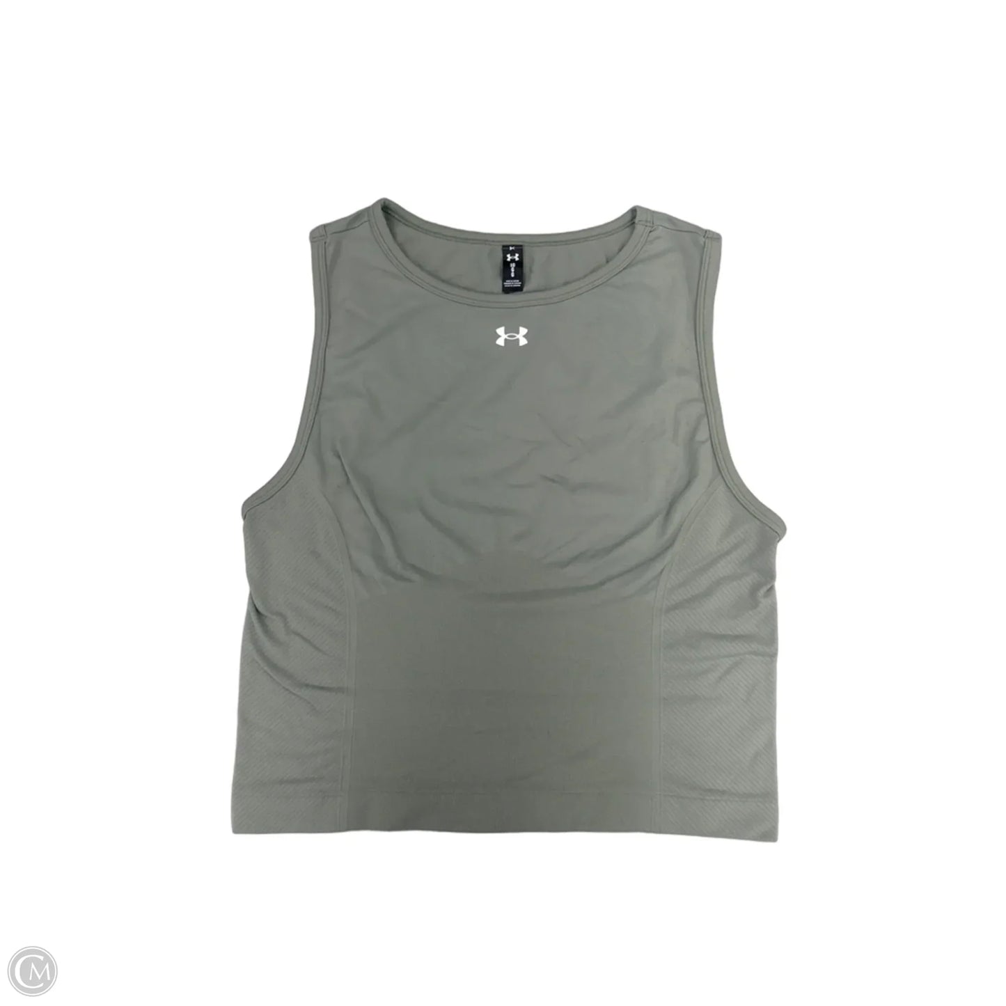 Athletic Tank Top By Under Armour In Grey, Size: L