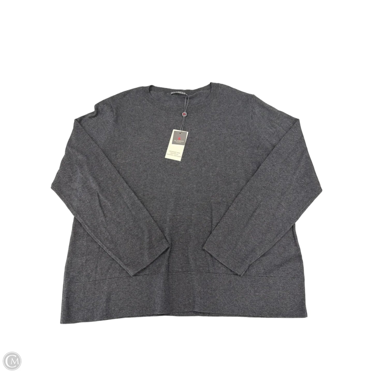 Sweater Cashmere By Cmc In Grey, Size: Xl