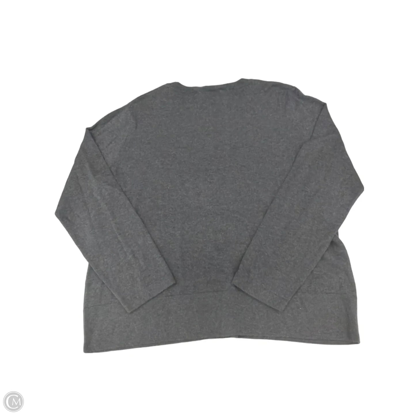 Sweater Cashmere By Cmc In Grey, Size: Xl