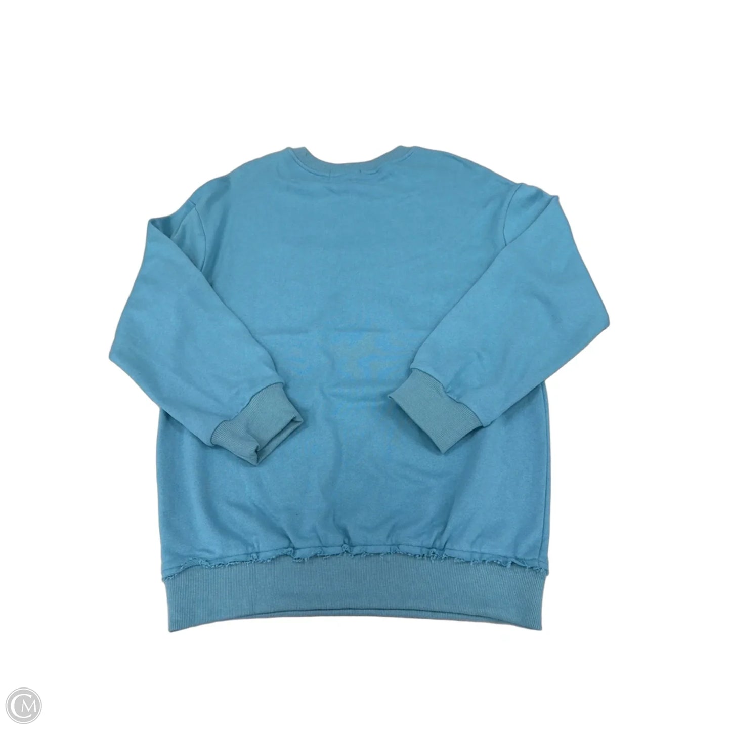 Sweatshirt Crewneck By Miss Sparkling In Blue, Size: S