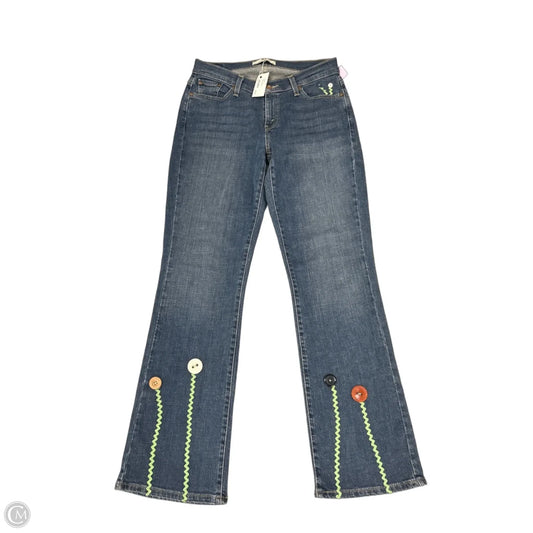 Jeans Boot Cut By Levis In Blue Denim, Size: 12