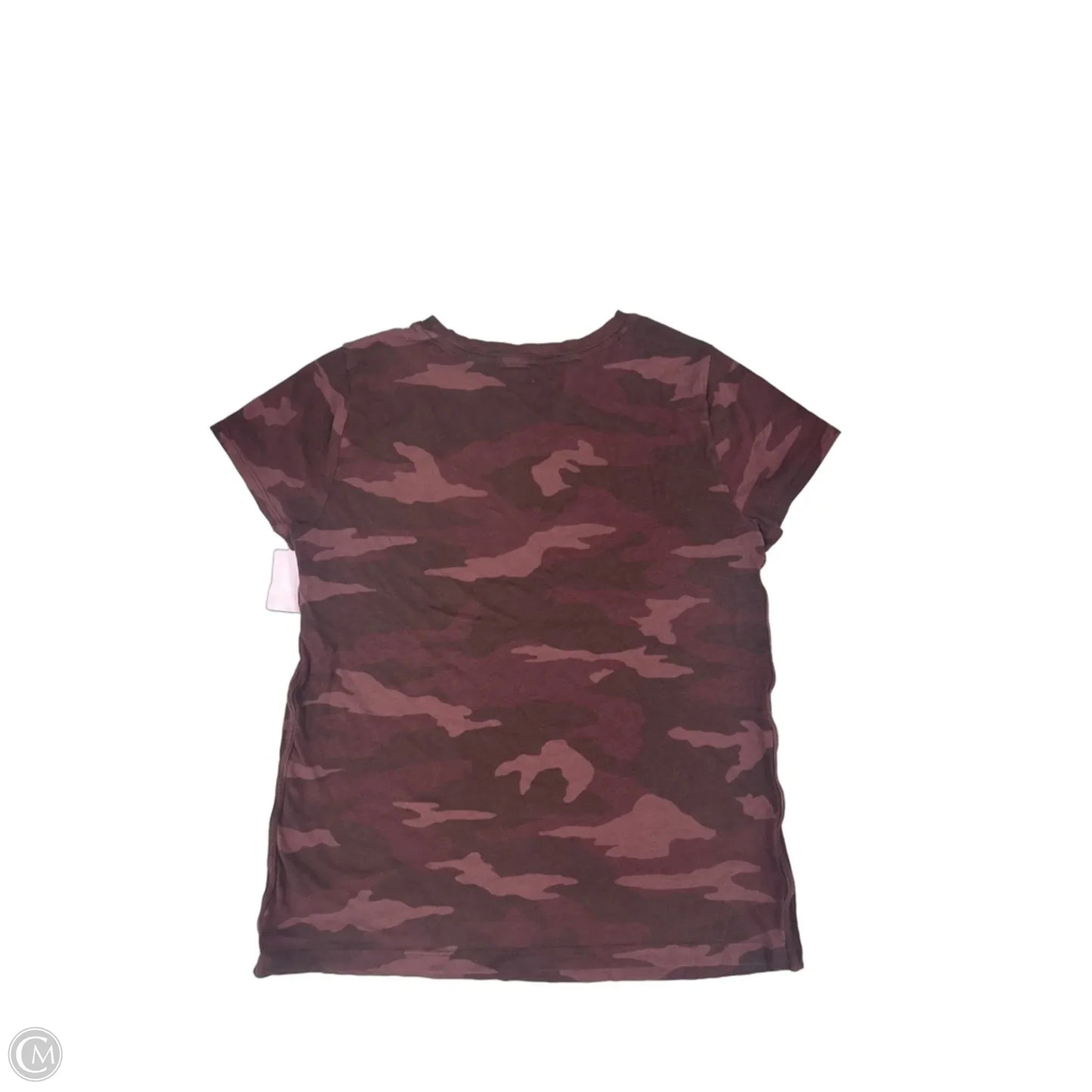 Top Short Sleeve By Athleta In Purple, Size: M