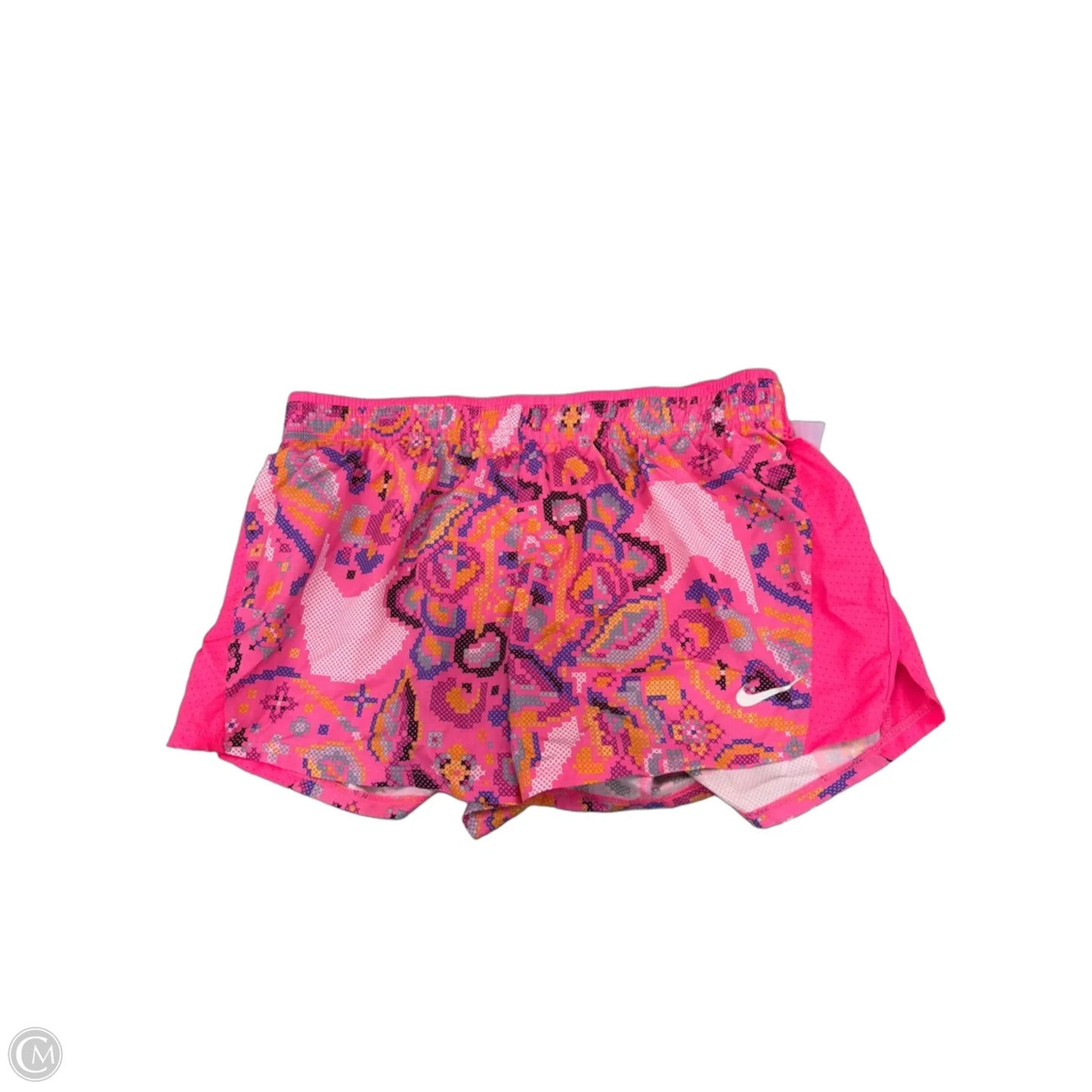 Athletic Shorts By Nike In Pink, Size: L