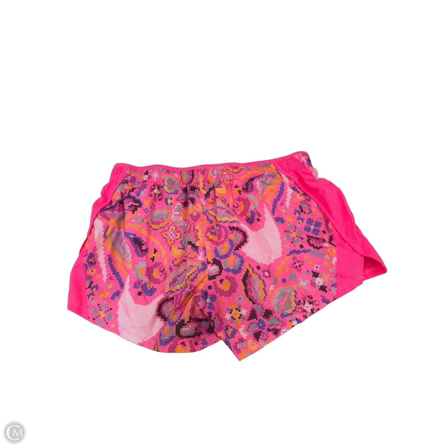 Athletic Shorts By Nike In Pink, Size: L