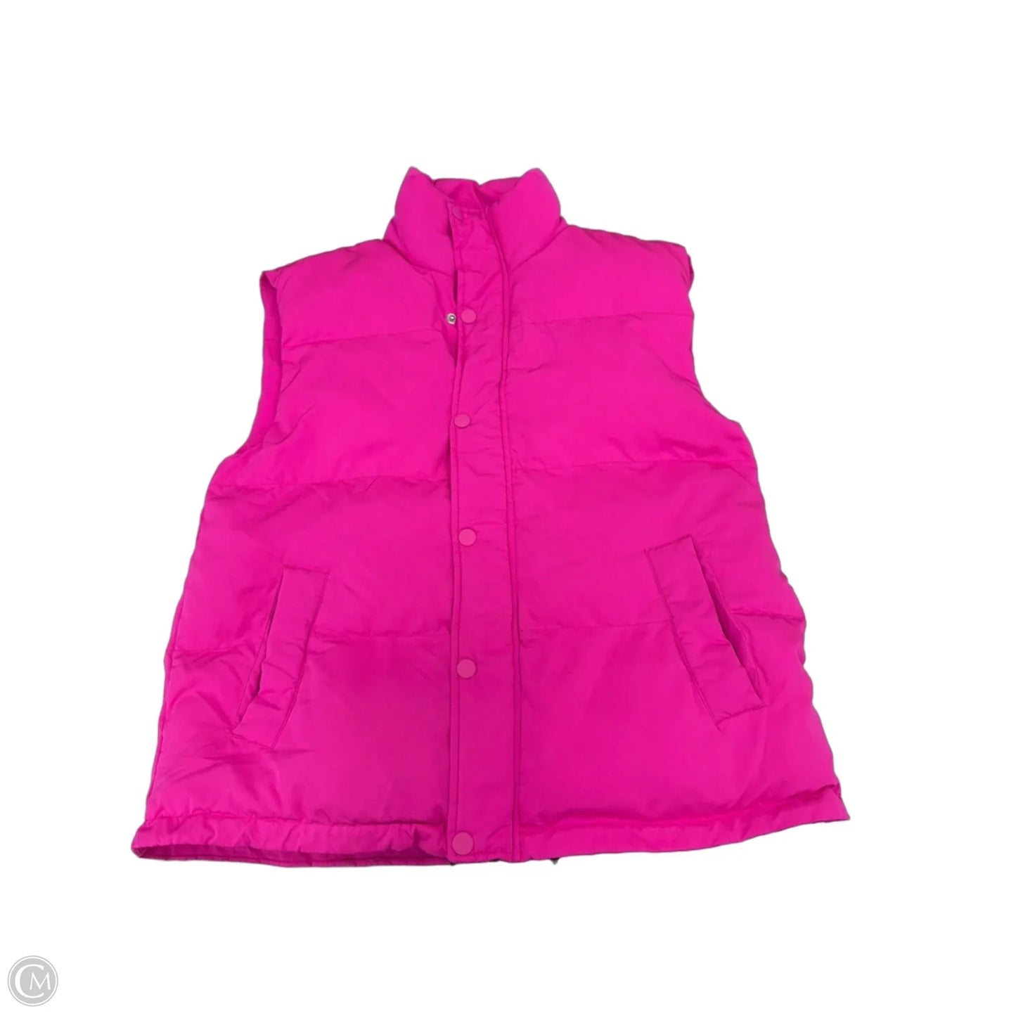 Vest Puffer & Quilted By A New Day In Pink, Size: Xs