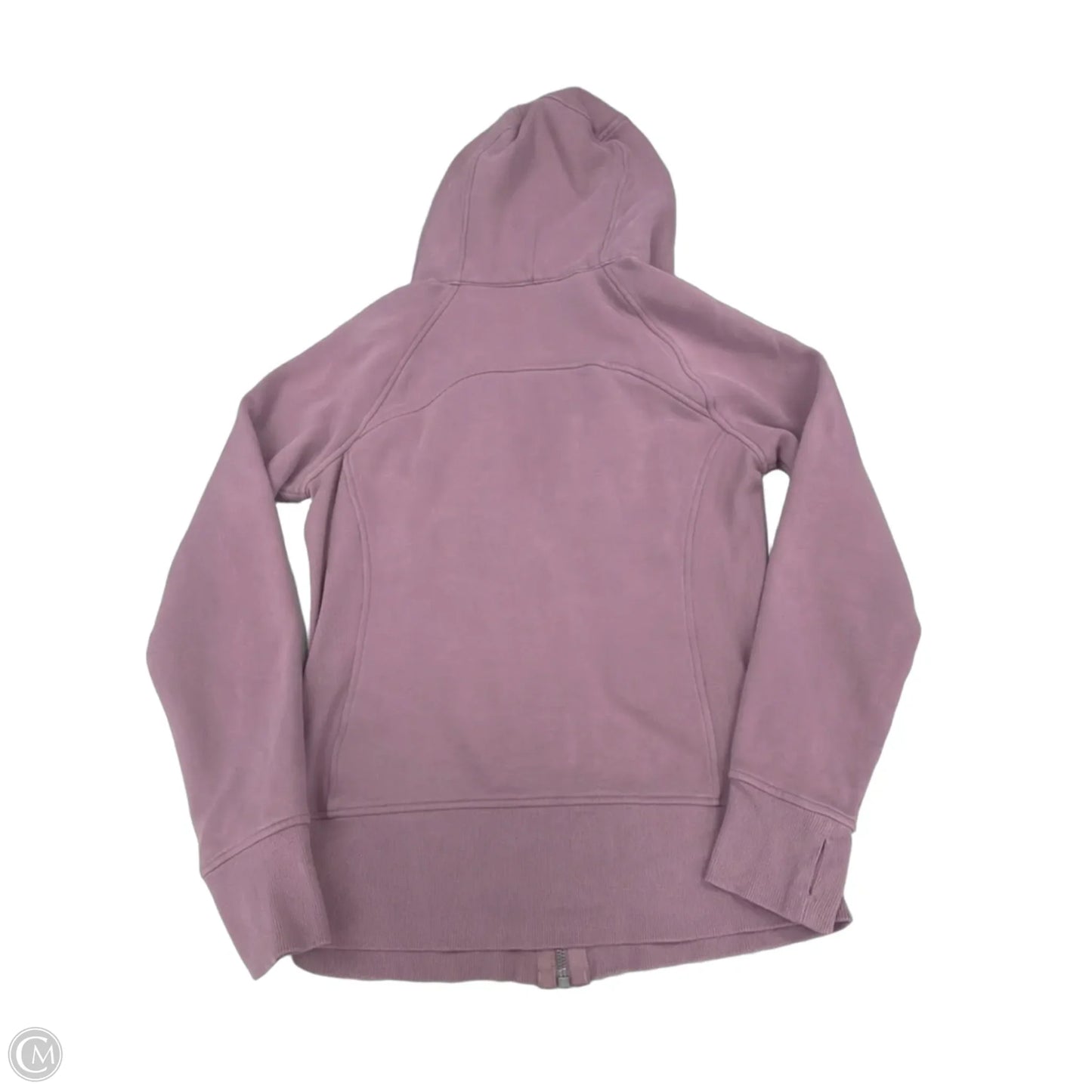 Sweatshirt Hoodie By Lululemon In Purple, Size: S