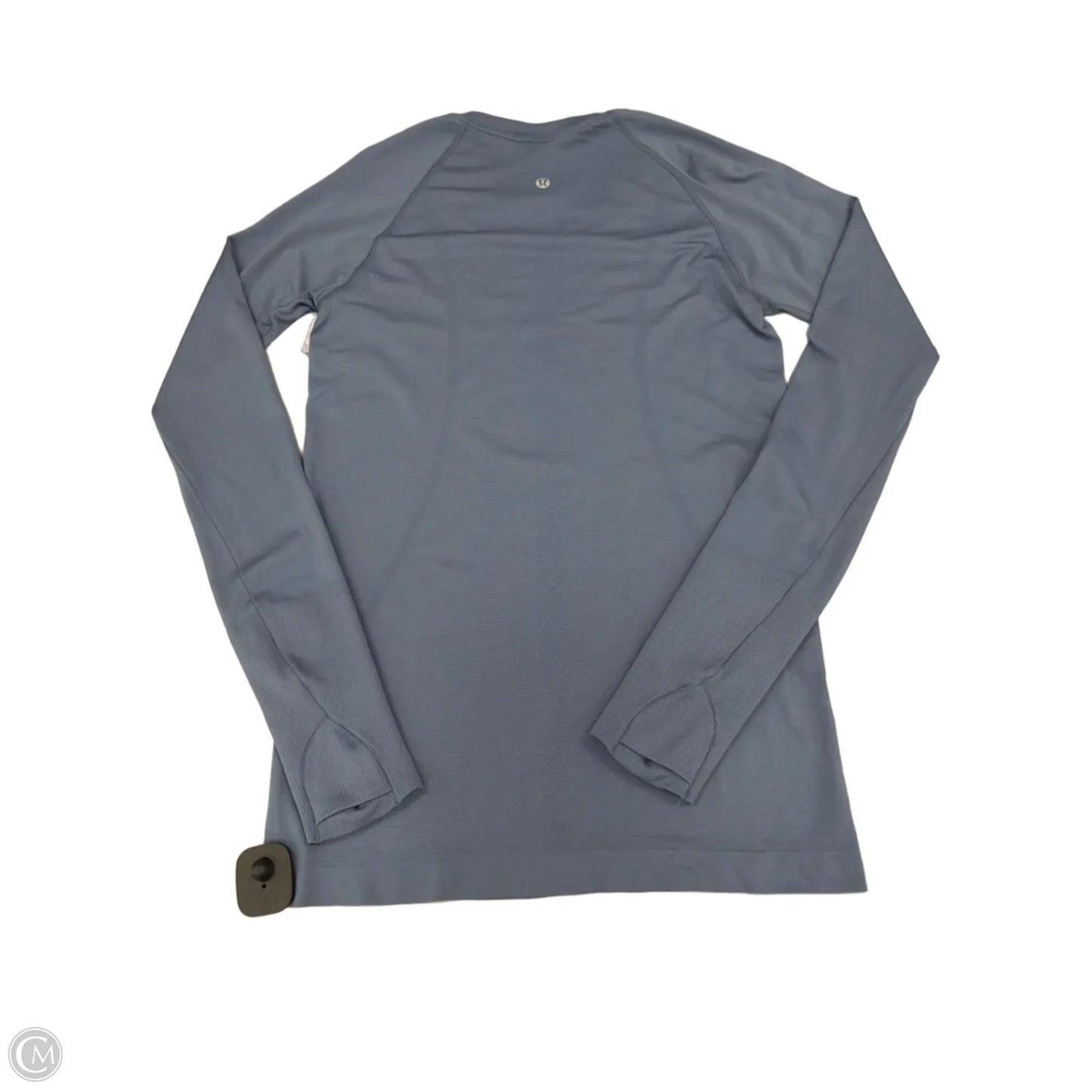 Athletic Top Long Sleeve Crewneck By Lululemon In Blue, Size: 8