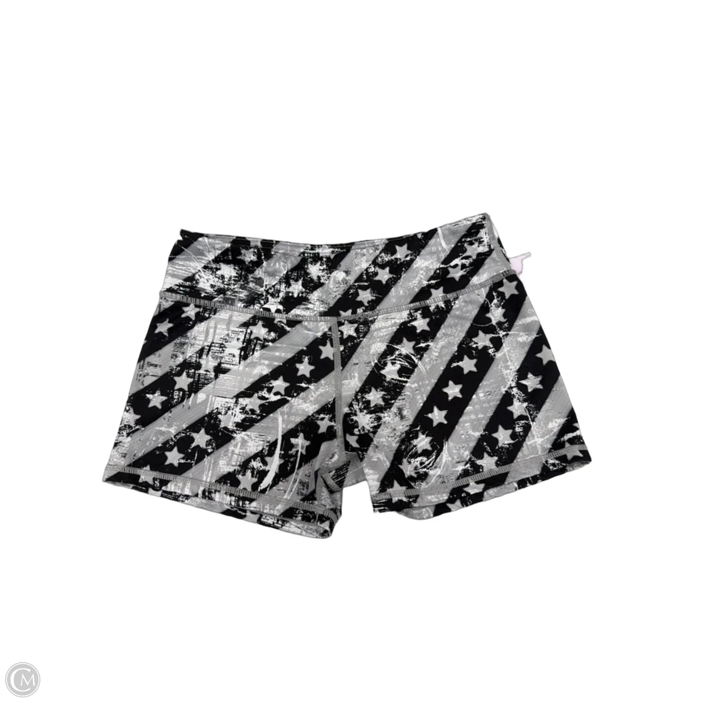Athletic Shorts By Cmf In Black & Grey, Size: S