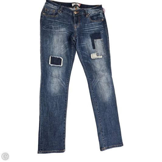Jeans Boyfriend By Cabi In Blue Denim, Size: 4