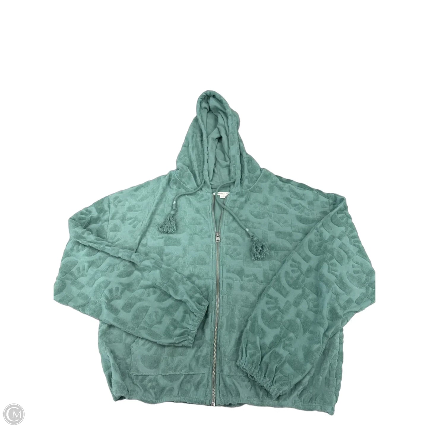 Top Long Sleeve By Oneill In Green, Size: L