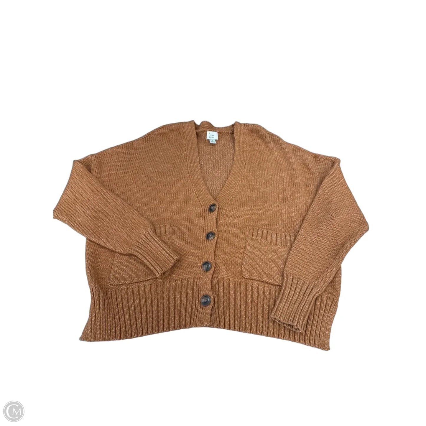 Cardigan By A New Day In Brown, Size: S