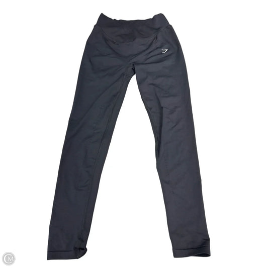 Athletic Leggings By Gym Shark In Black, Size: M