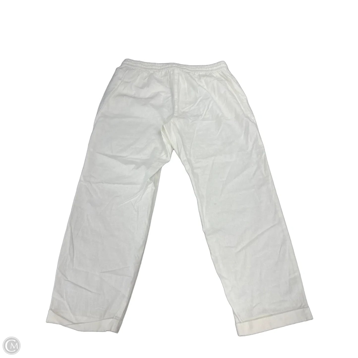Pants Linen By J. Crew In White, Size: 12