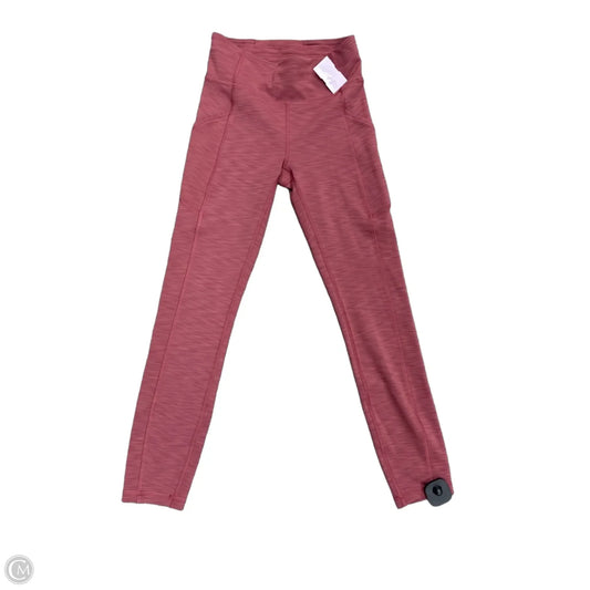 Athletic Leggings By Lululemon In Pink, Size: 4