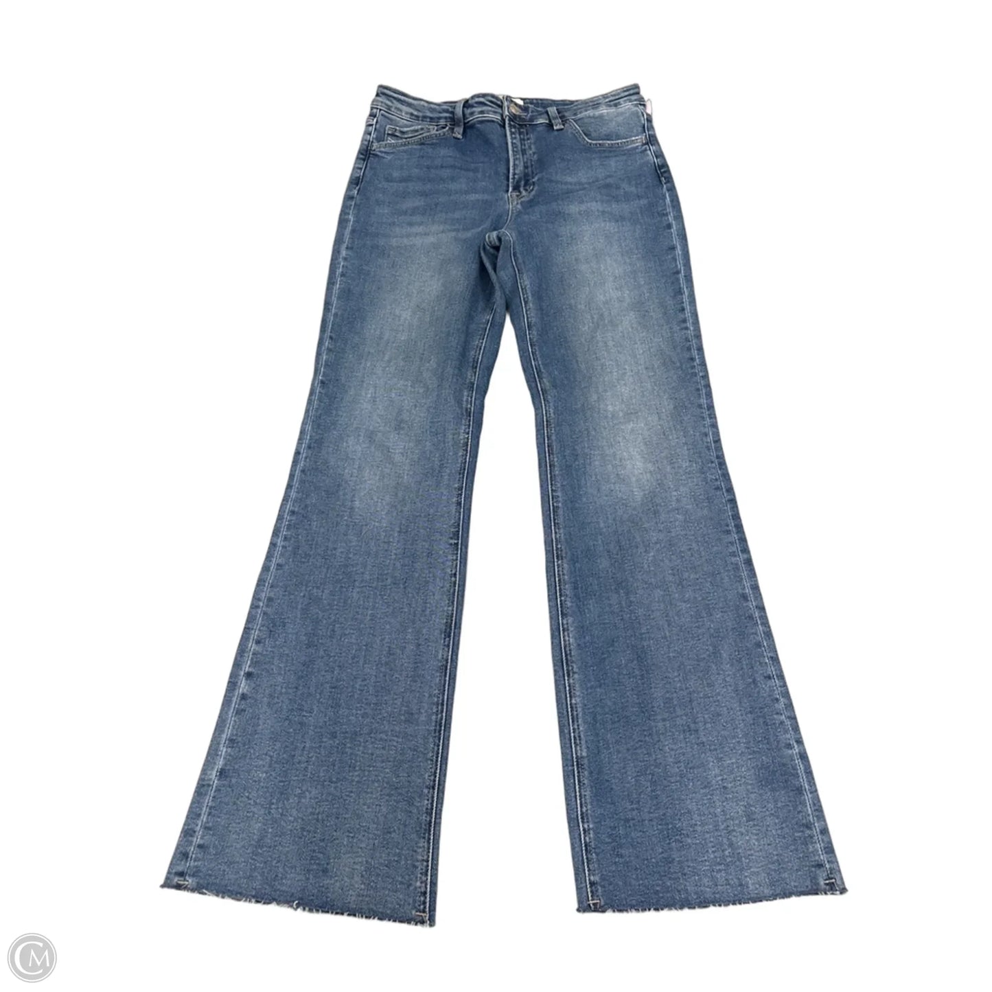 Jeans Boot Cut By Vervet In Blue Denim, Size: 12