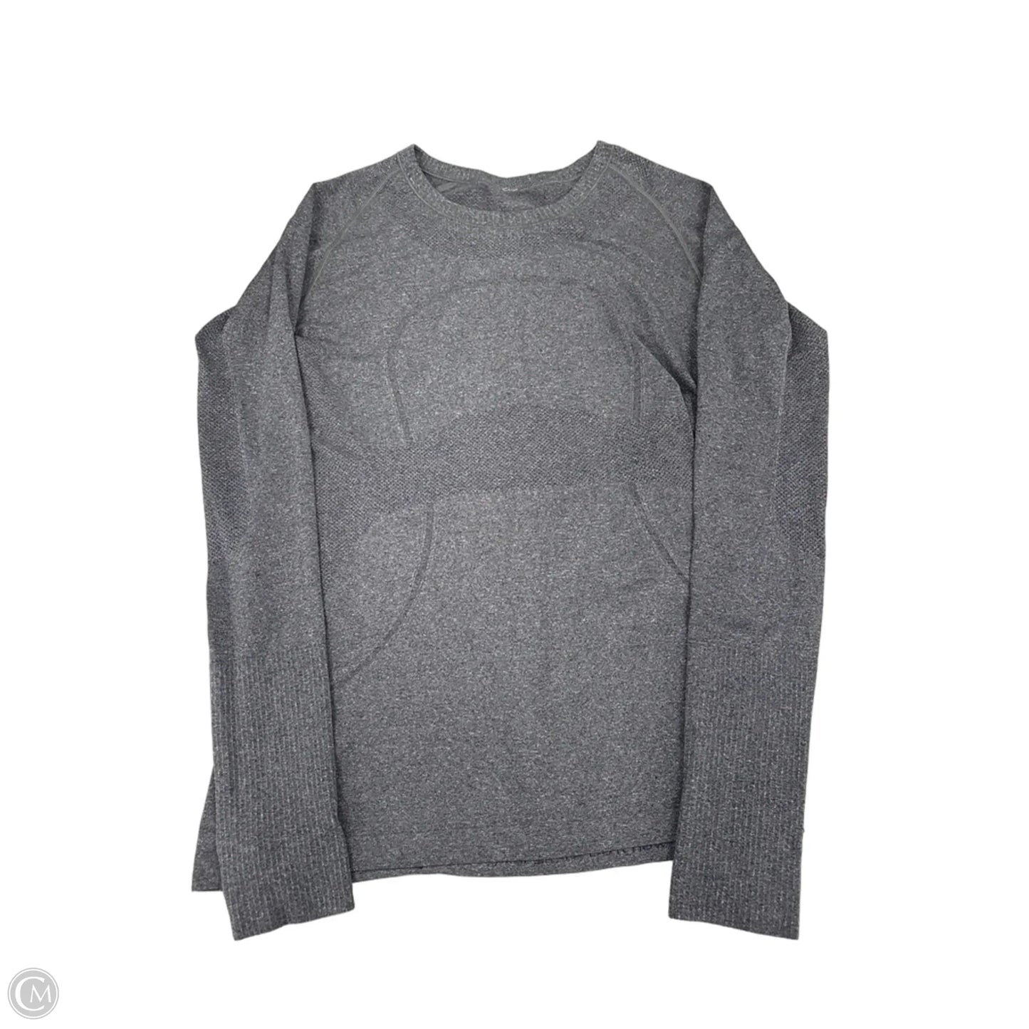 Top Long Sleeve By Lululemon In Grey, Size: 10