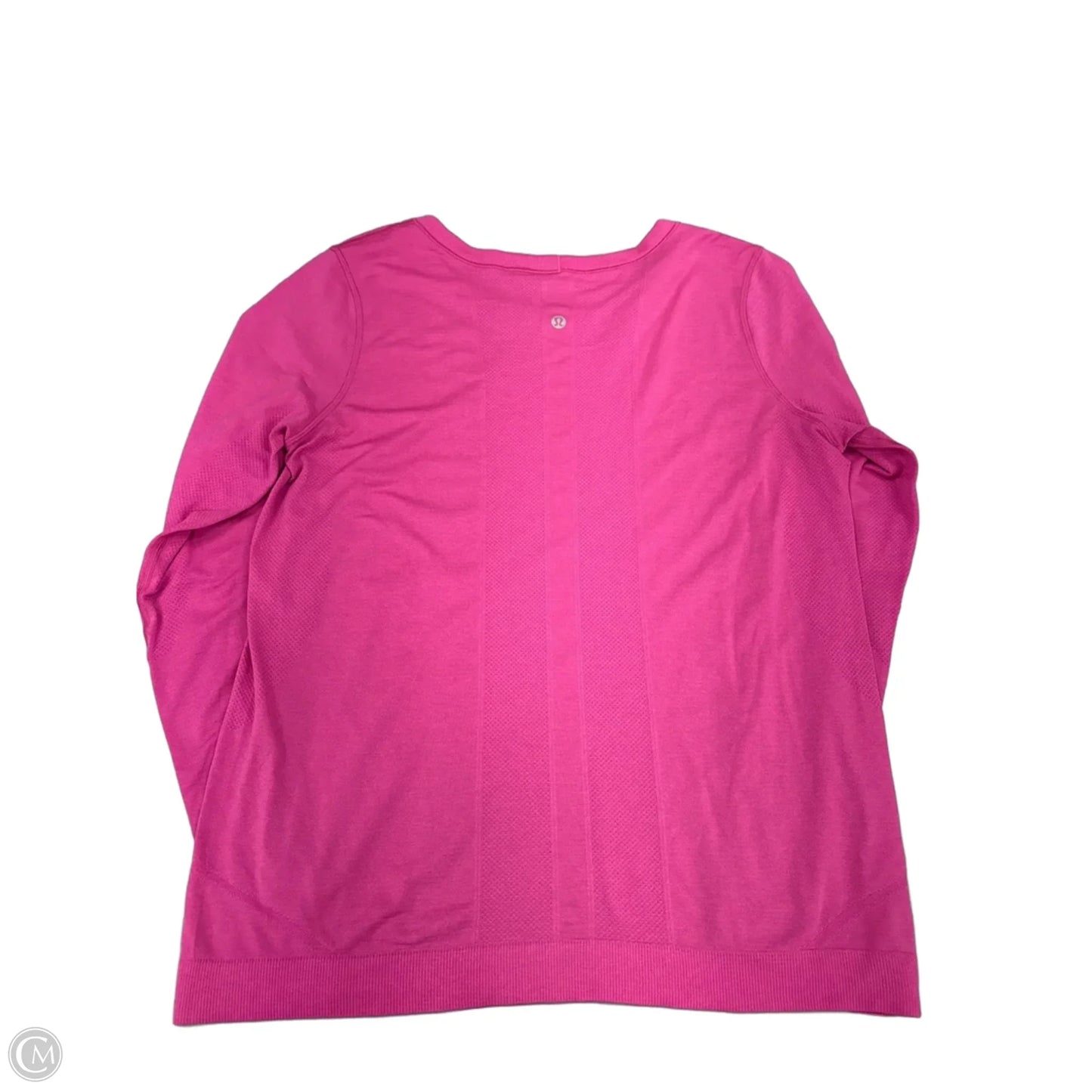 Top Long Sleeve By Cmc In Pink, Size: L