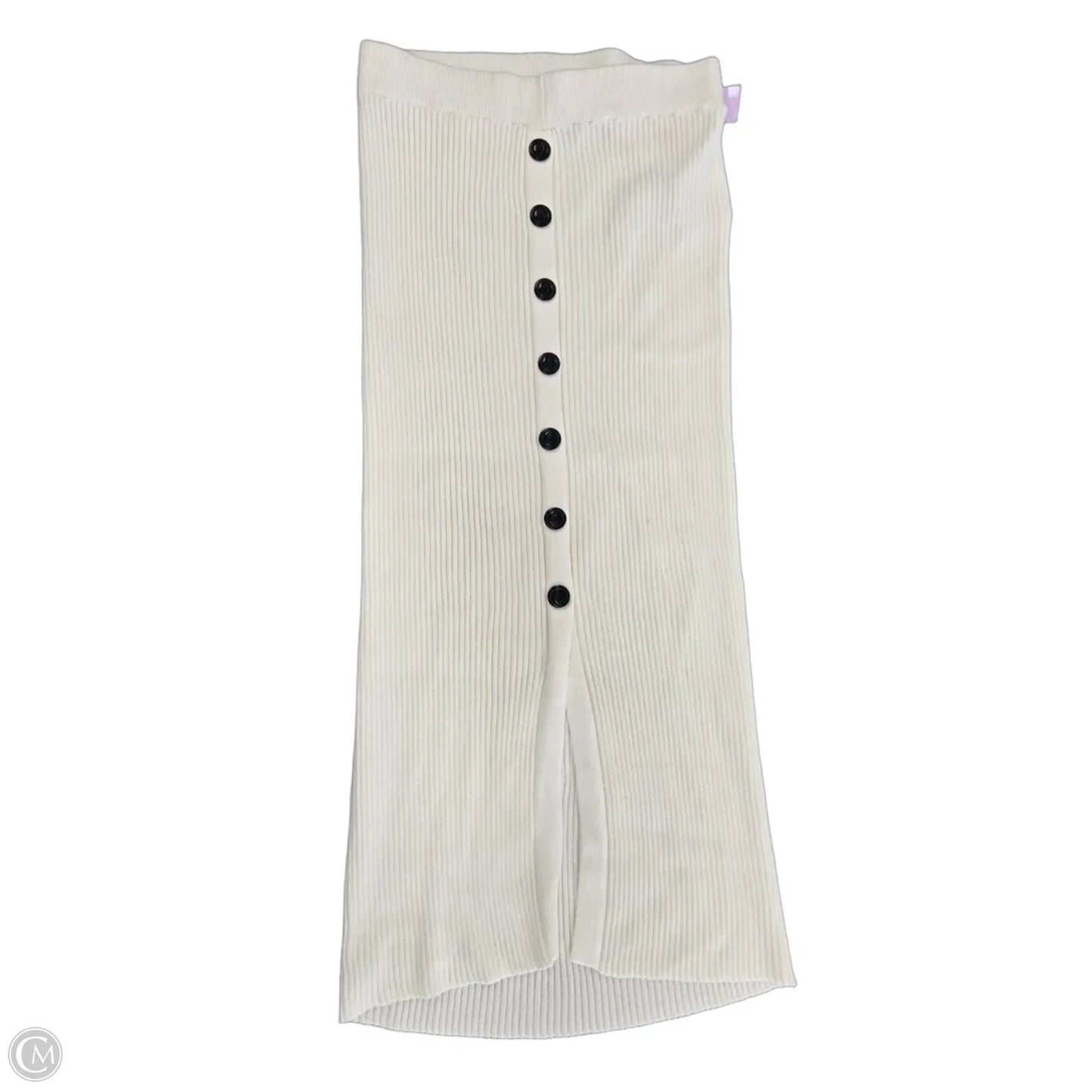 Skirt Maxi By Vero Moda In Cream, Size: L