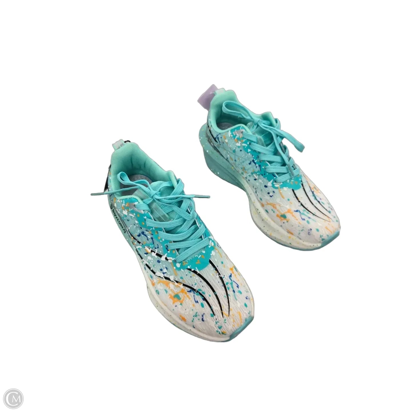 Shoes Athletic By Cmf In Teal, Size: 9.5