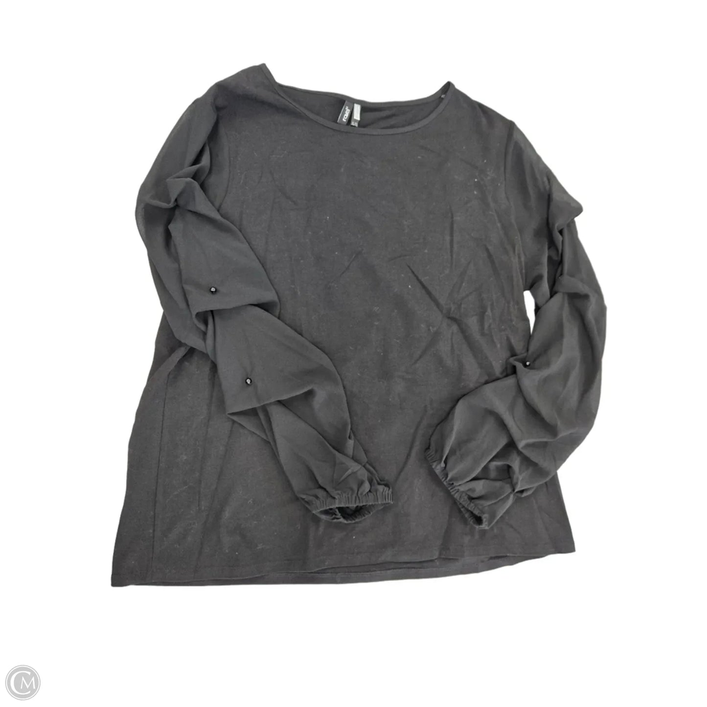 Top Long Sleeve By Cmc In Black, Size: Xl