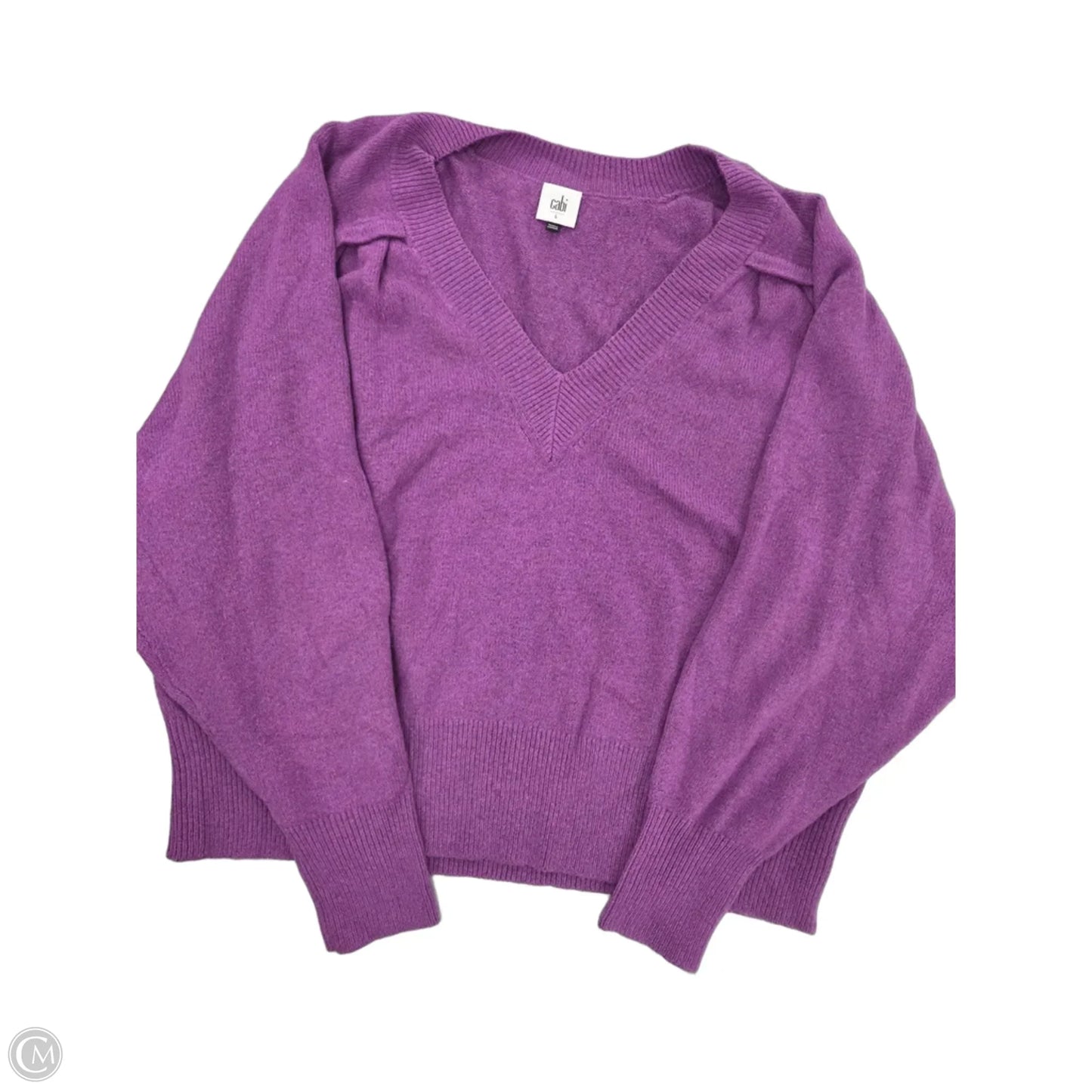Sweater By Cabi In Purple, Size: L