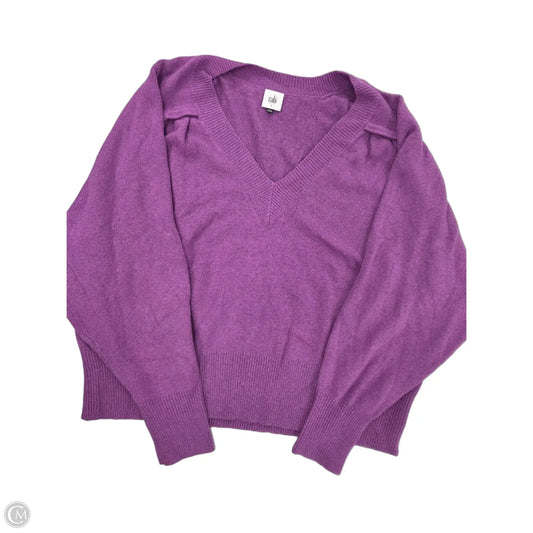 Sweater By Cabi In Purple, Size: L