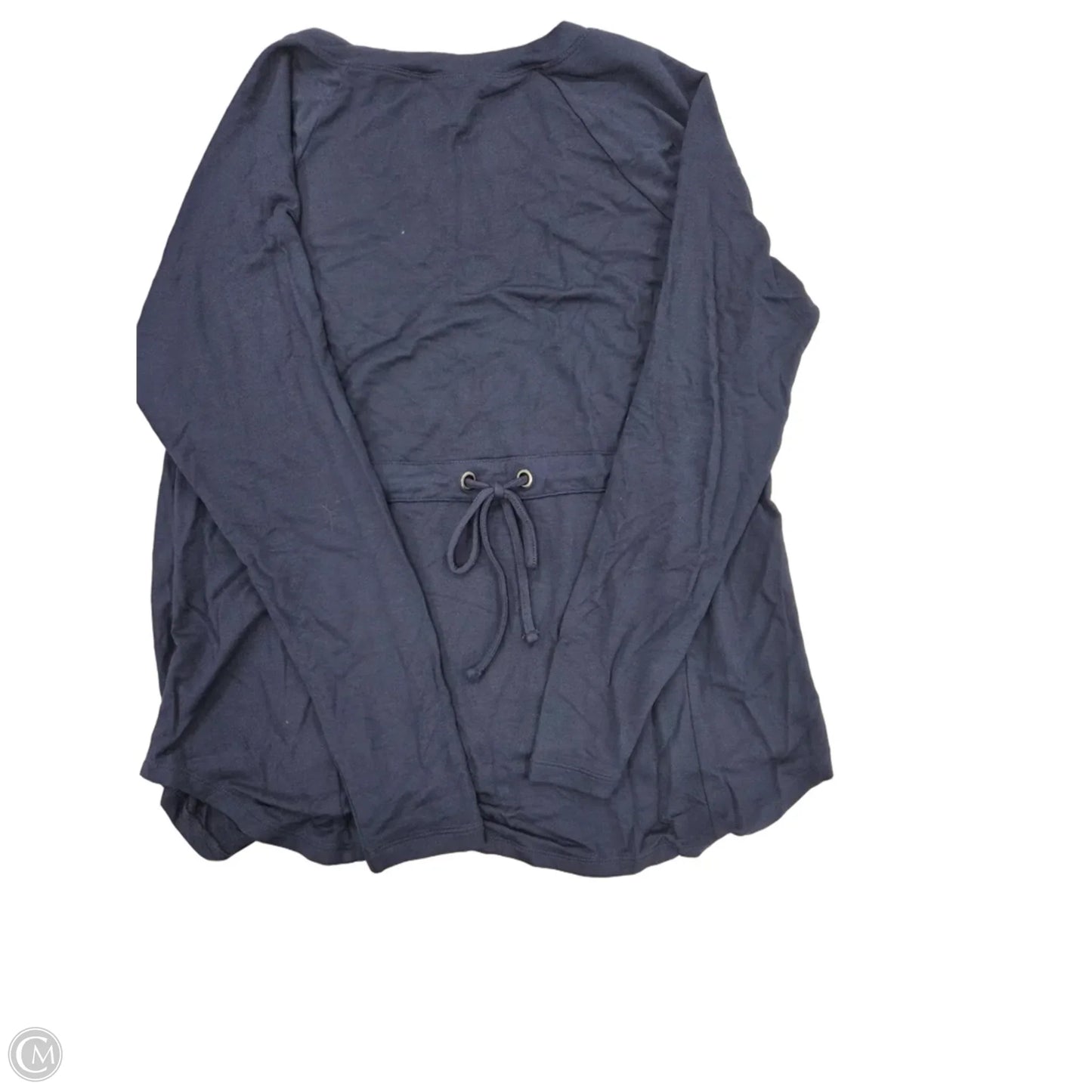 Top Long Sleeve By Cabi In Navy, Size: M
