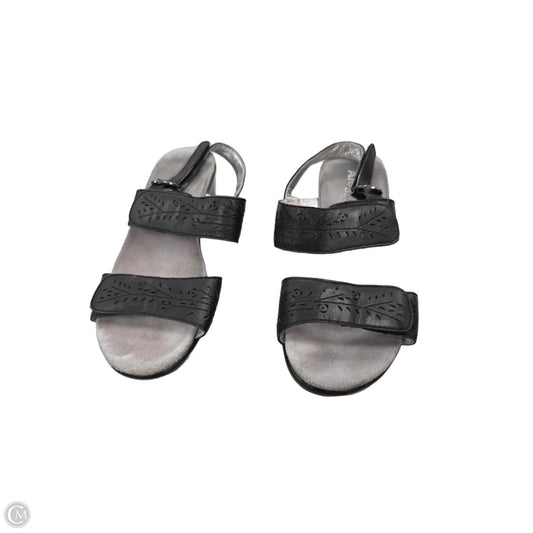 Sandals Heels Block By Alegria In Black, Size: 10