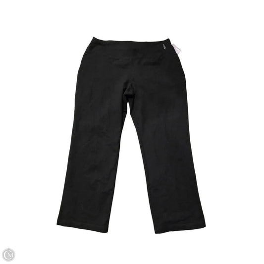 Pants Lounge By Lands End In Black, Size: 20
