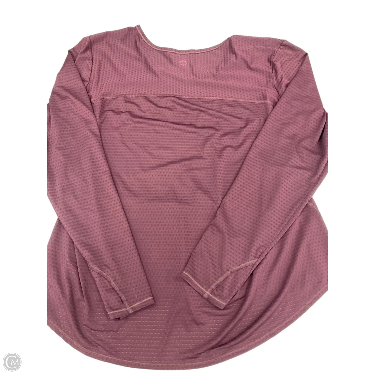 Top Long Sleeve By Athleta In Purple, Size: 1x