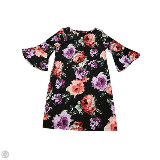 Dress Casual Midi By Roz And Ali In Black, Size: 1x