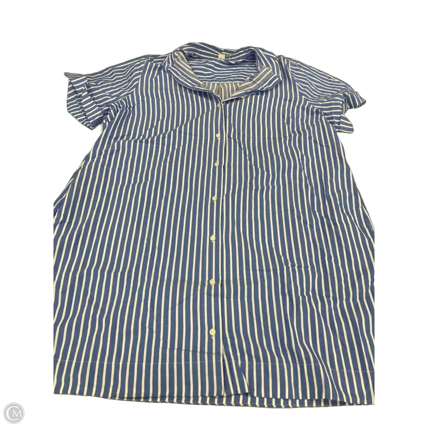 Dress Casual Short By Old Navy In Blue, Size: Xl
