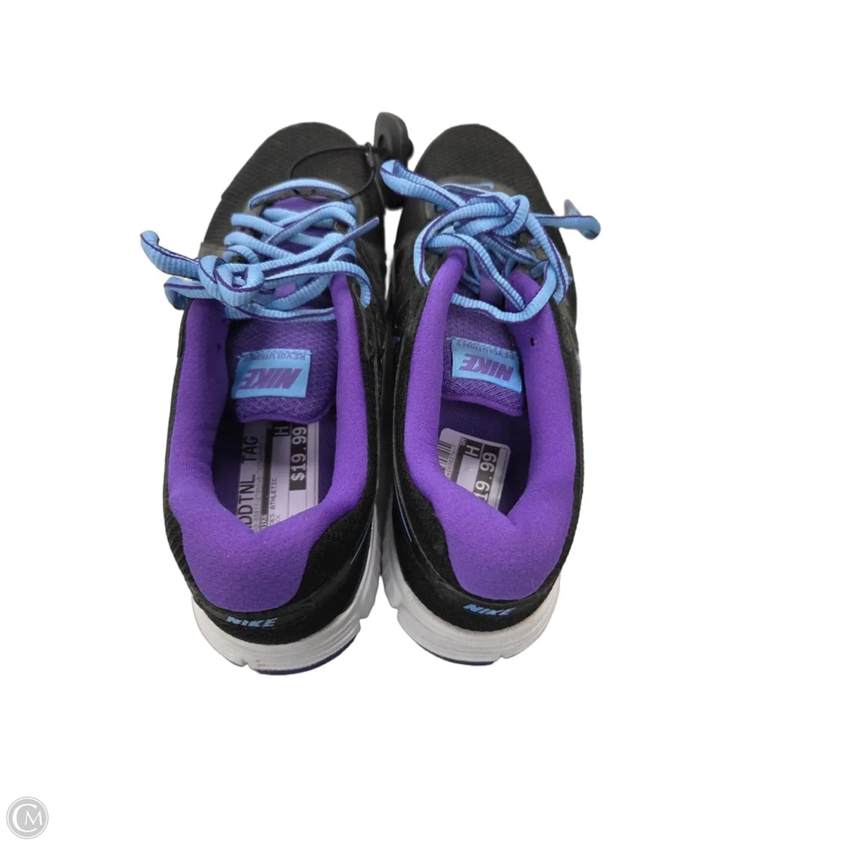 Shoes Athletic By Nike In Black, Size: 8
