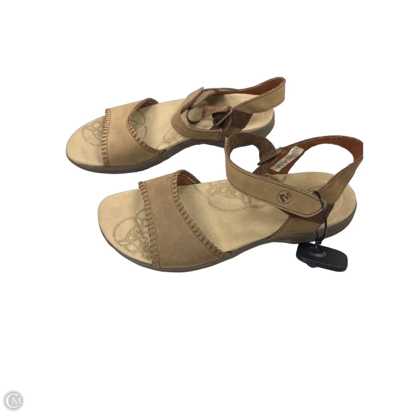 Sandals Flats By Merrell In Brown, Size: 8