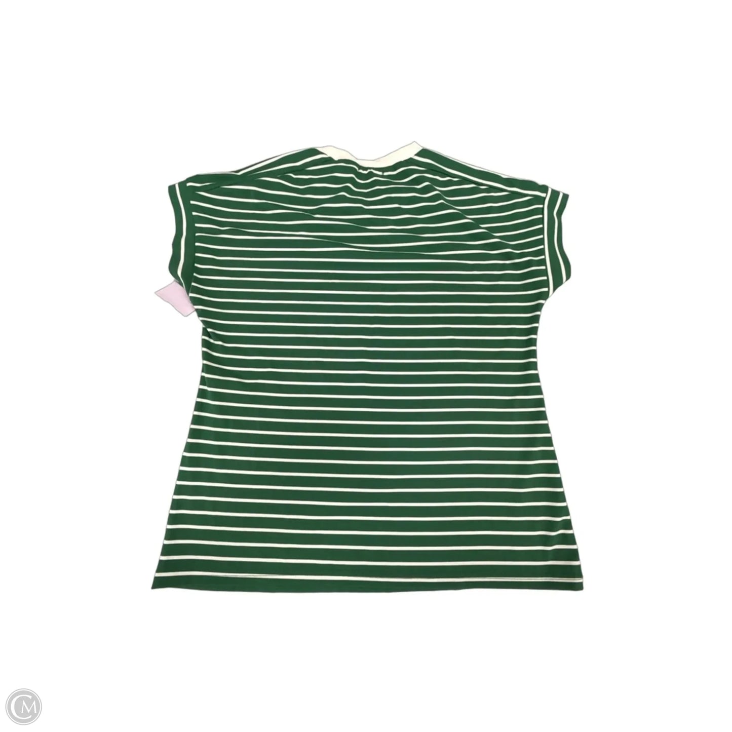 Top Short Sleeve Basic By Wiholl In Green, Size: M