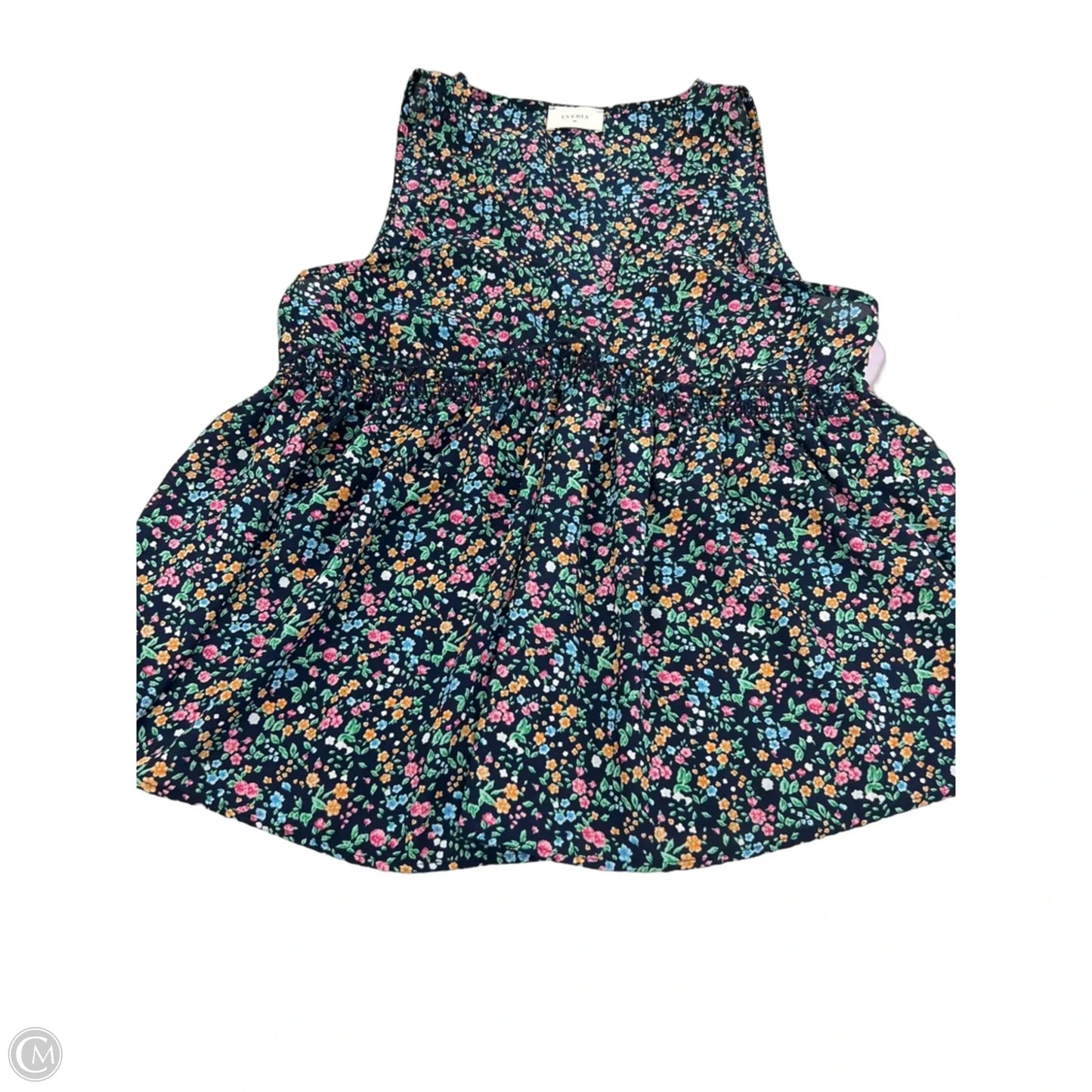 Tank Top By Everly In Navy, Size: Large