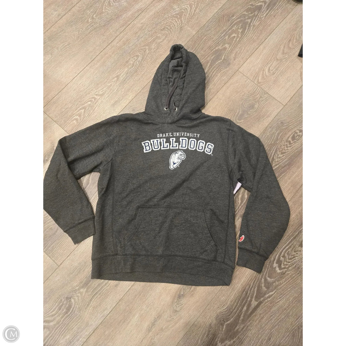 Sweatshirt Hoodie By Cmc In Grey, Size: M