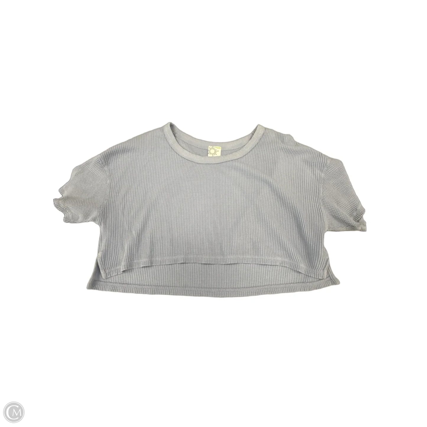 Top Short Sleeve Basic By Offline In Blue, Size: M