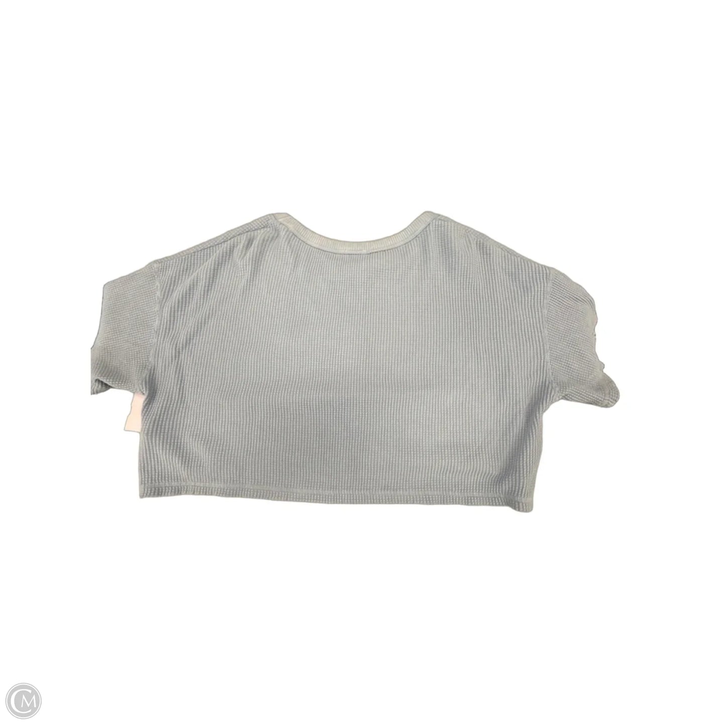 Top Short Sleeve Basic By Offline In Blue, Size: M