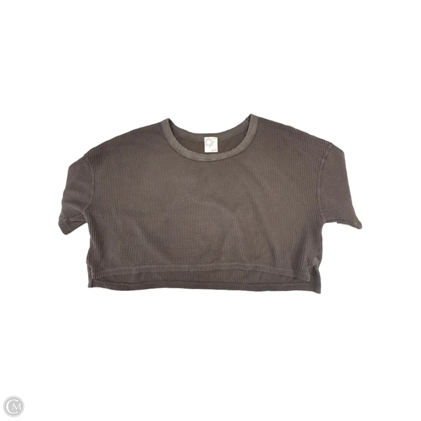 Top Short Sleeve Basic By Offline In Grey