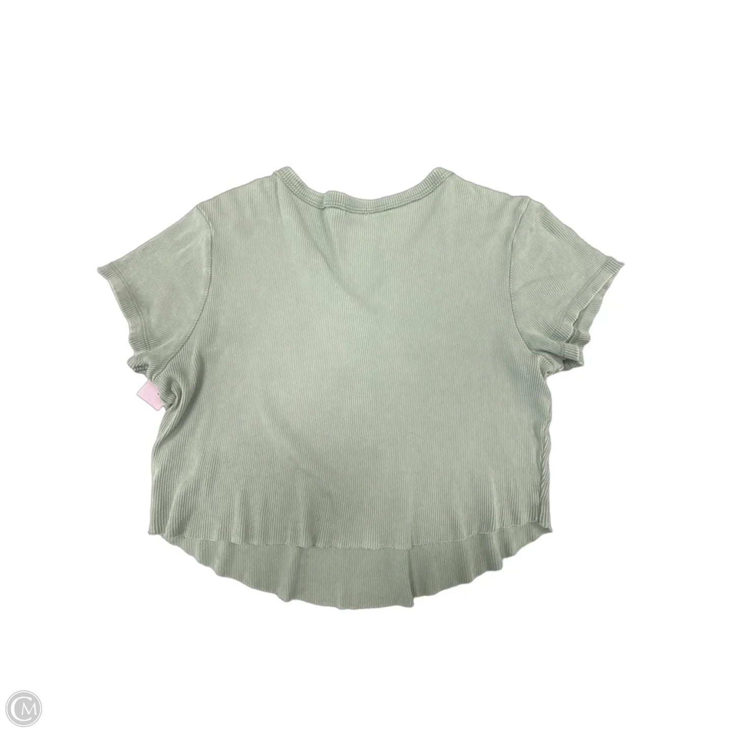 Top Short Sleeve Basic By Garage In Green, Size: L
