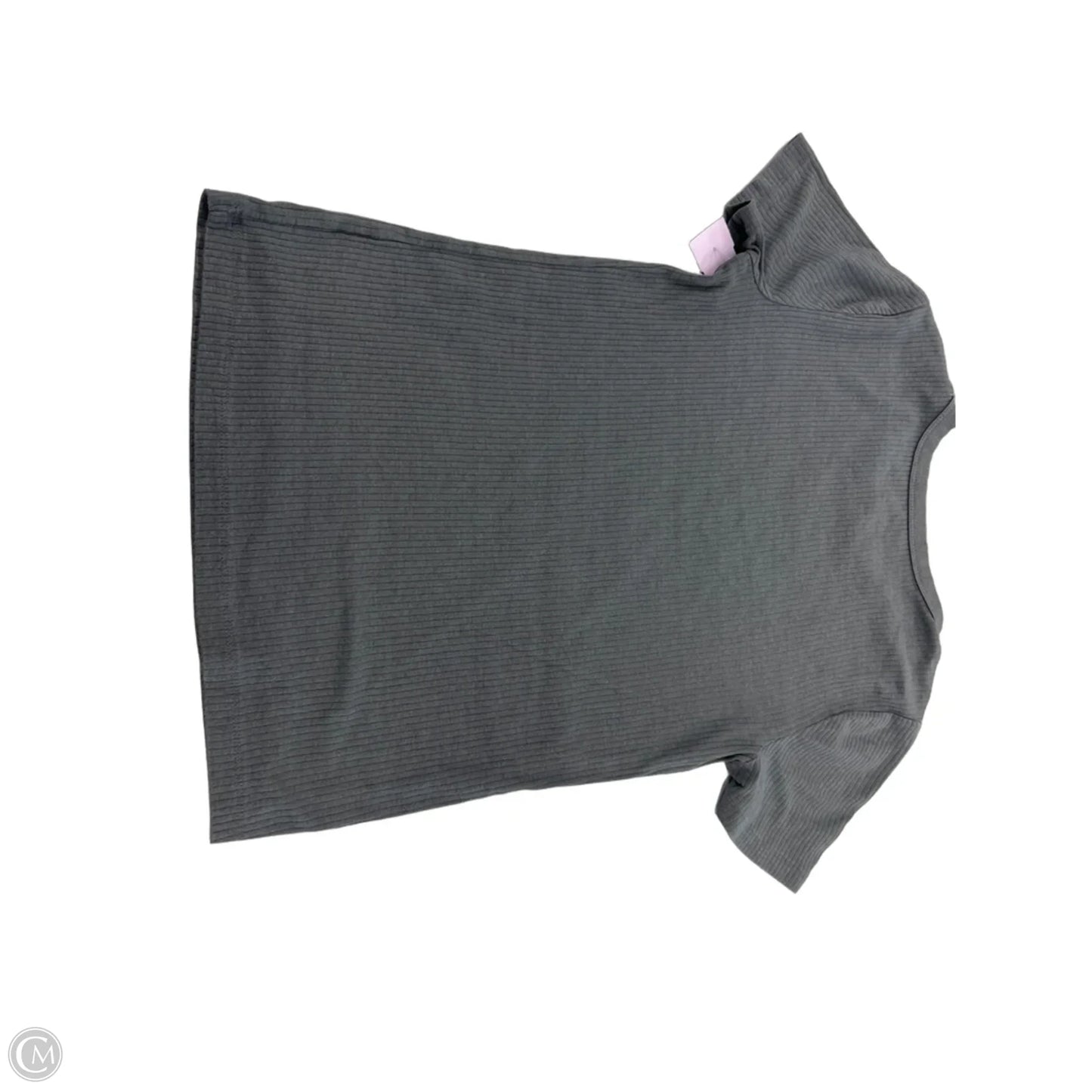Top Short Sleeve Basic By A New Day In Grey, Size: S
