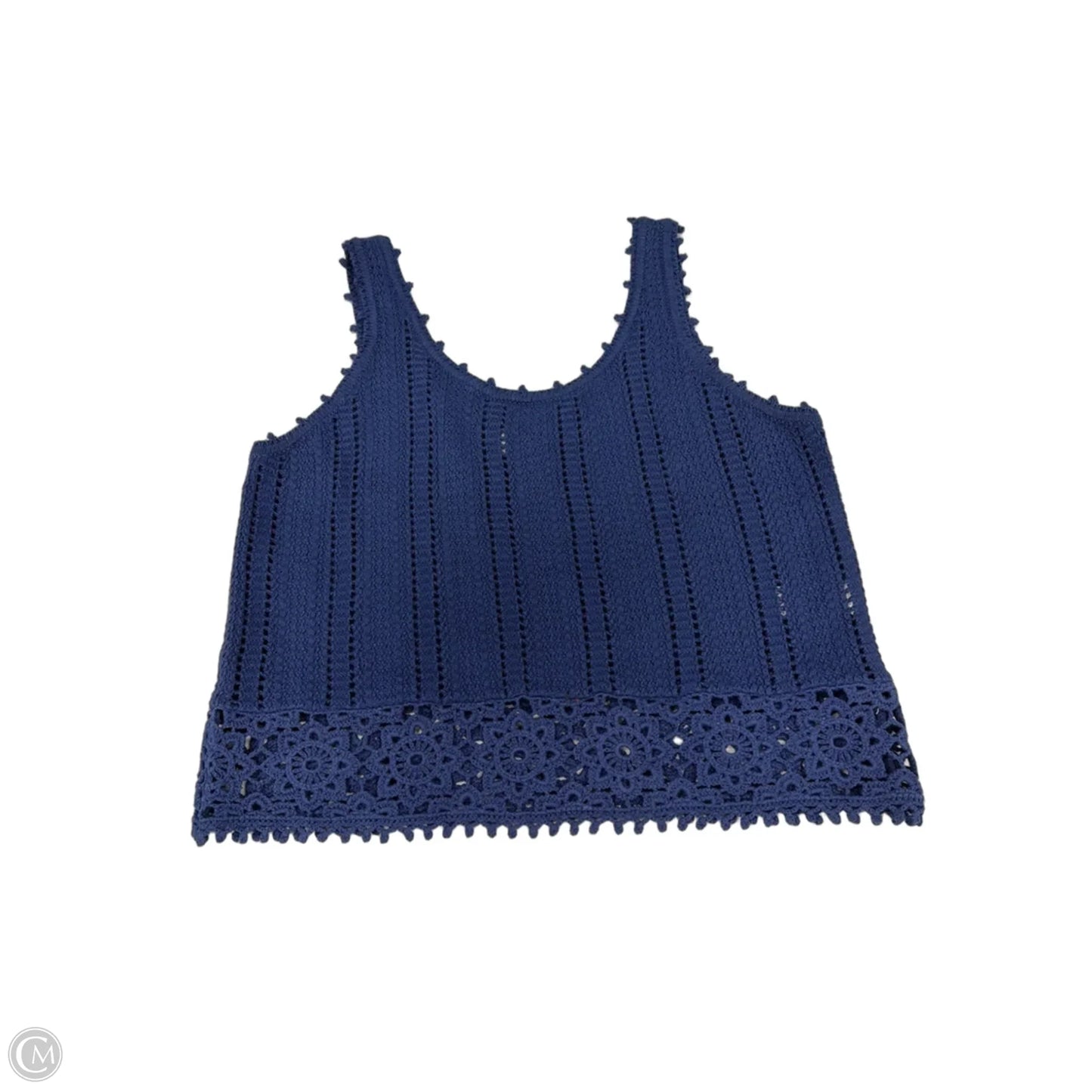 Tank Top By Universal Thread In Blue, Size: M