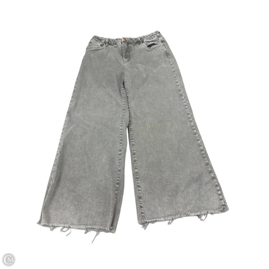 Jeans Cropped By Kut In Grey Denim, Size: 8
